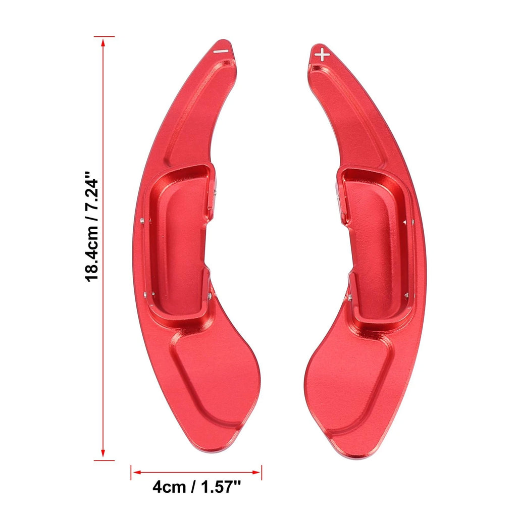 Pair Red Shift Paddle Shifter for Mazda 3 Axela (2014–2020)