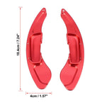 Pair Red Shift Paddle Shifter for Mazda 3 Axela (2014–2020)