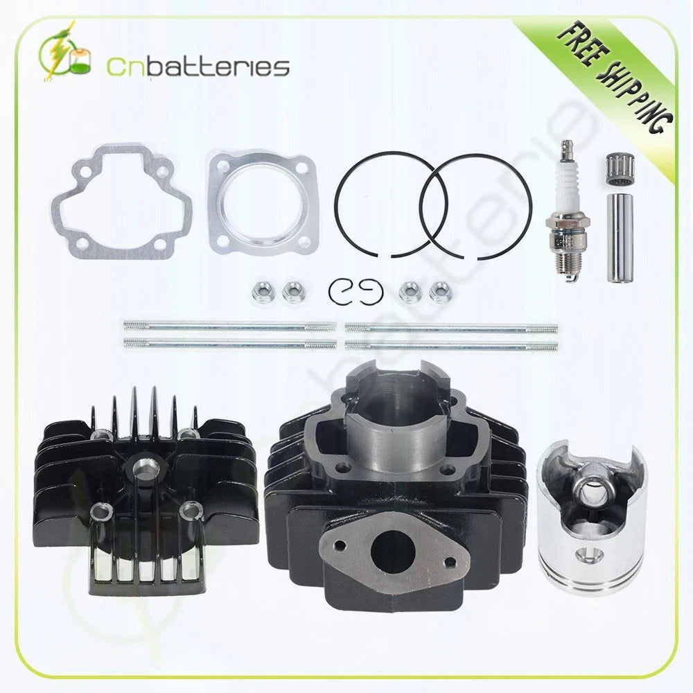 Big Bore Cylinder Piston Gasket Head Set for Yamaha PW50 (1981–2009)