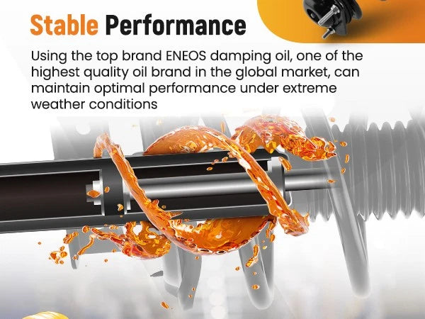 Front Struts & Rear Shock Absorbers for Buick Enclave Traverse GMC Acadia (2013-2017)