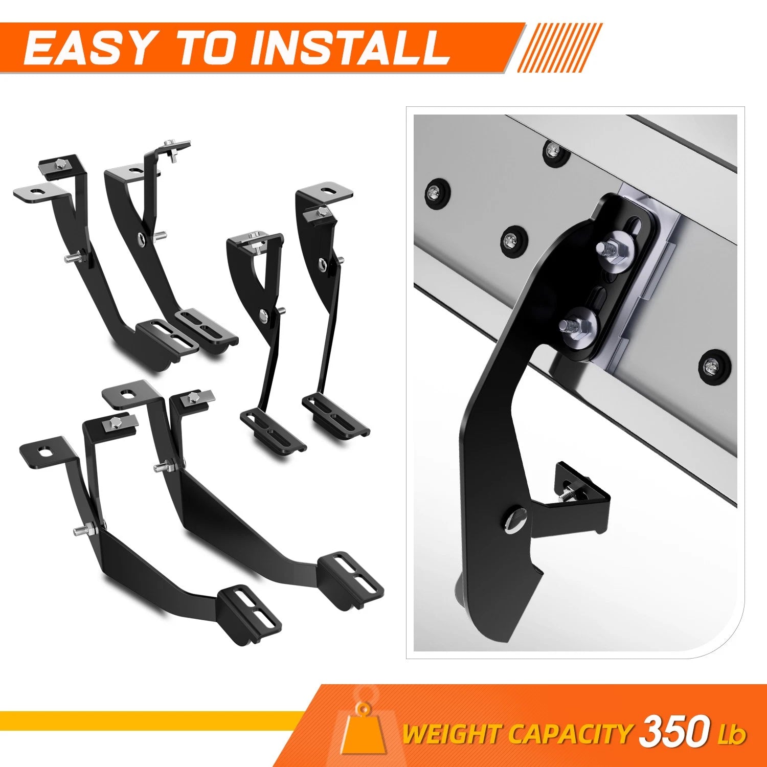 Front Bumper License Plate Mounting Bracket for BMW X5 (2019–2021)