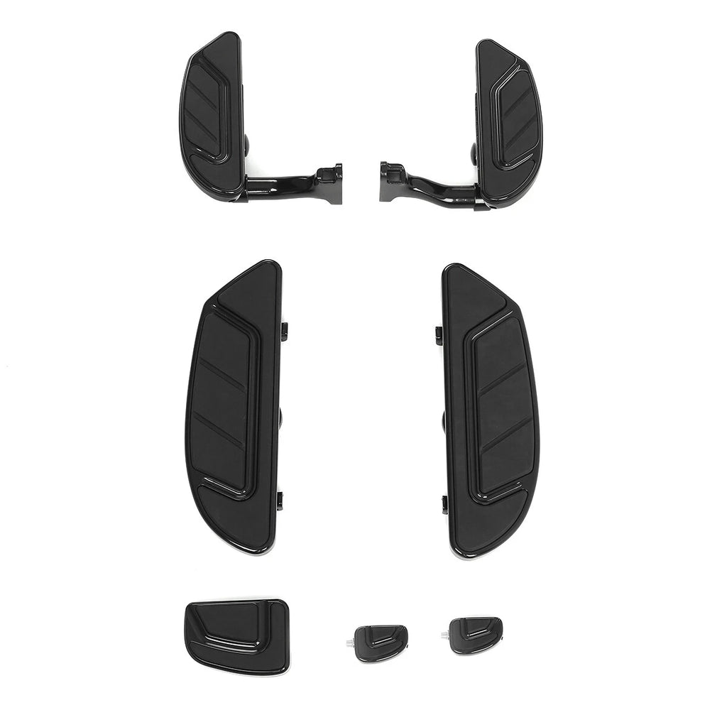 Floorboard Brake Pedal Shifter Pegs for Harley Davidson Touring (1993–2024) Black