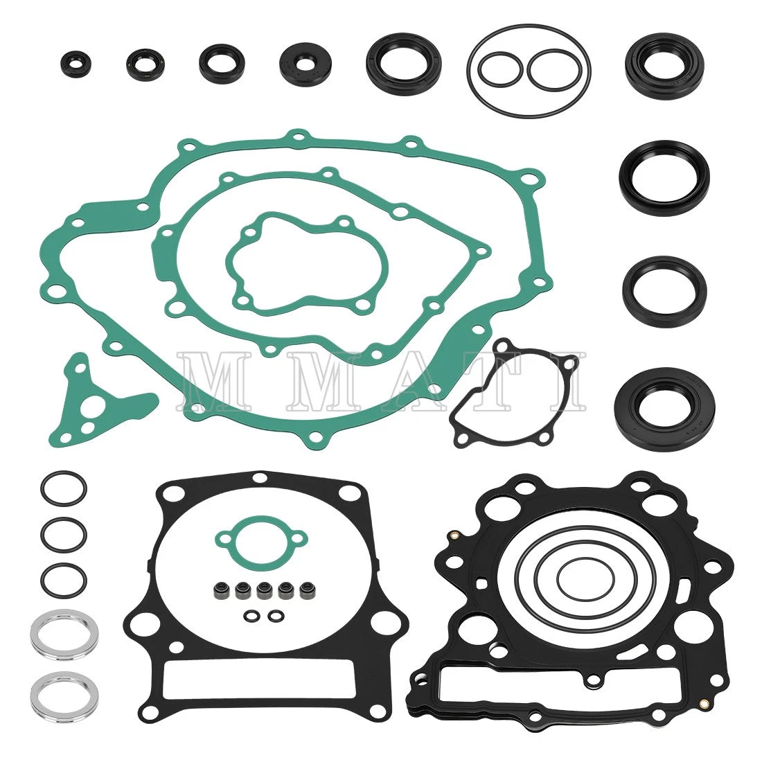 Complete Gasket Set & Oil Seal Kit for Yamaha Rhino Grizzly 660 (2002–2008)