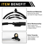 ABS Wheel Speed Sensor for Ford F-250 F-350 F-450 F-550 Super Duty (2017–2019)