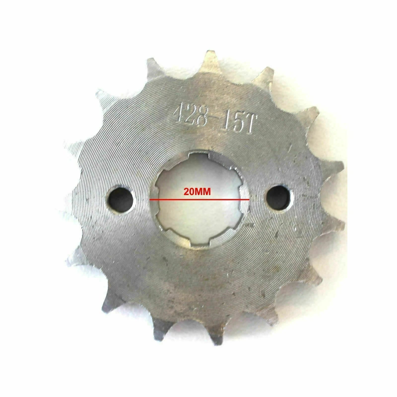 15 Tooth 20mm Front Engine Sprocket Gear for 50cc-160cc Dirt Bike Quad