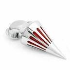 Chrome Spike Air Cleaner Intake Filter for Harley EFI Twin Cam Softail (2000–2017)