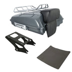 Razor Trunk Pad Mount Rack for Harley Touring Road King (2014–2026) Gunship Gray