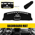 Dashboard Cover Mat for Ford F150 (2021–2025) Black Anti Slip Sun Protection