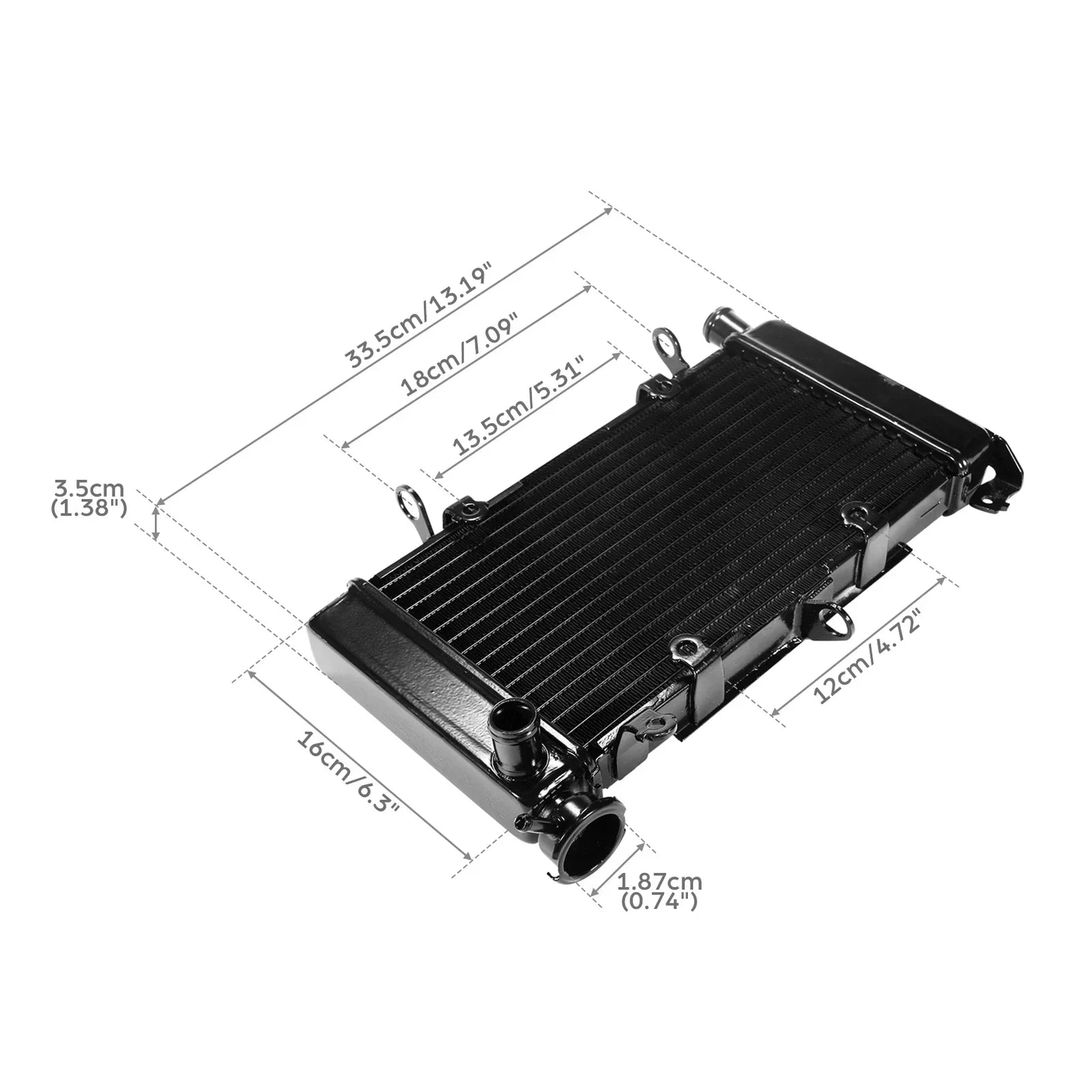 Radiator Cooling Cooler for Honda CB500F CB500X CB500 CB400F (2013-2015)