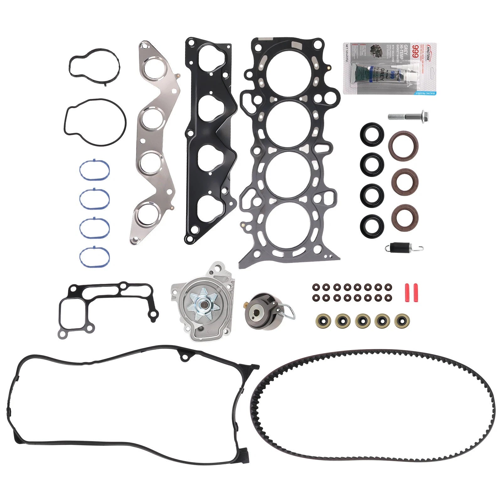 Engine Timing Belt Kit with Water Pump for Honda Civic 1.7L (2001–2005) TCKWP312