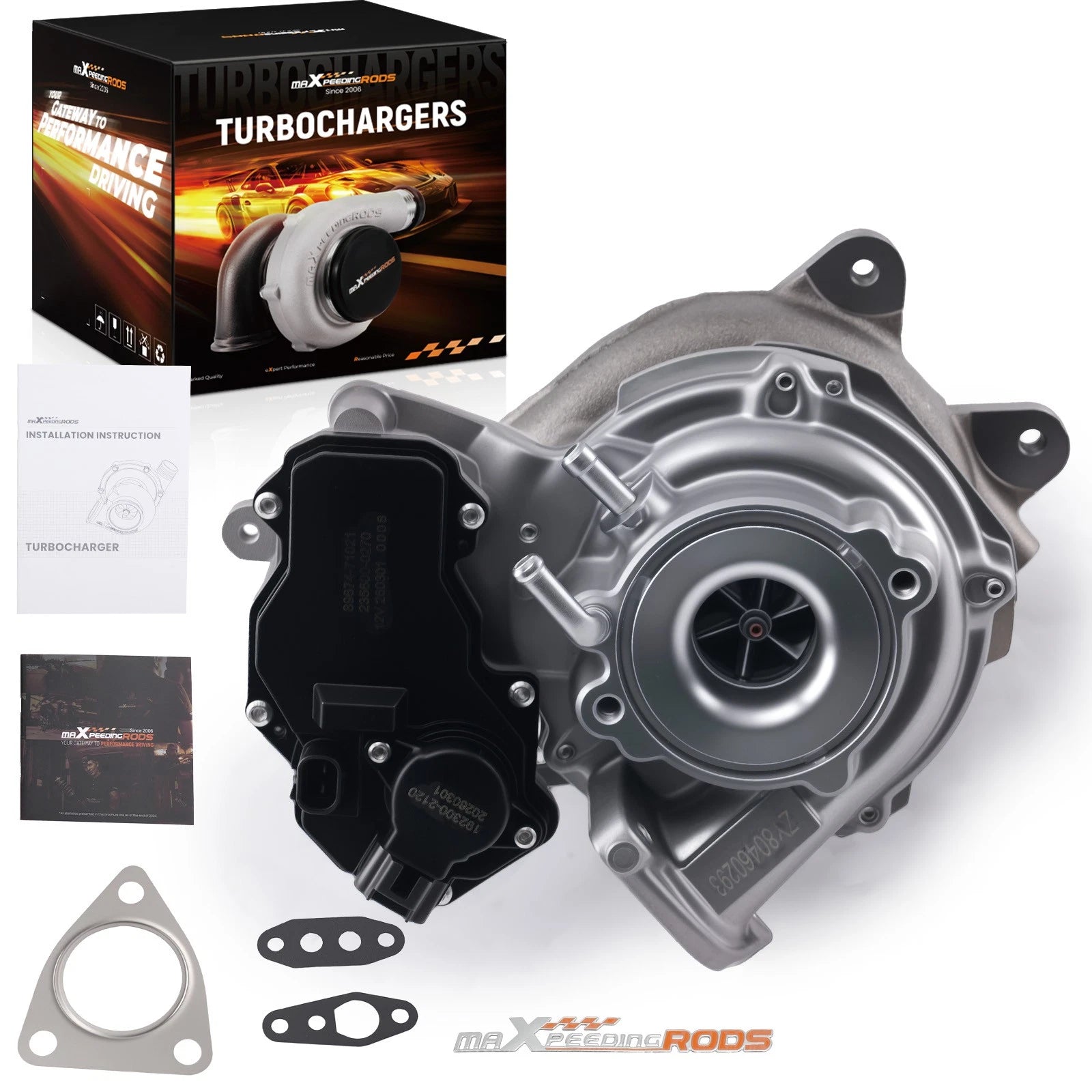 Turbocharger for Toyota Hilux VIII Pickup 2.4 D 2GD-FTV 4WD (2015–2023) CT16V 17201-11110