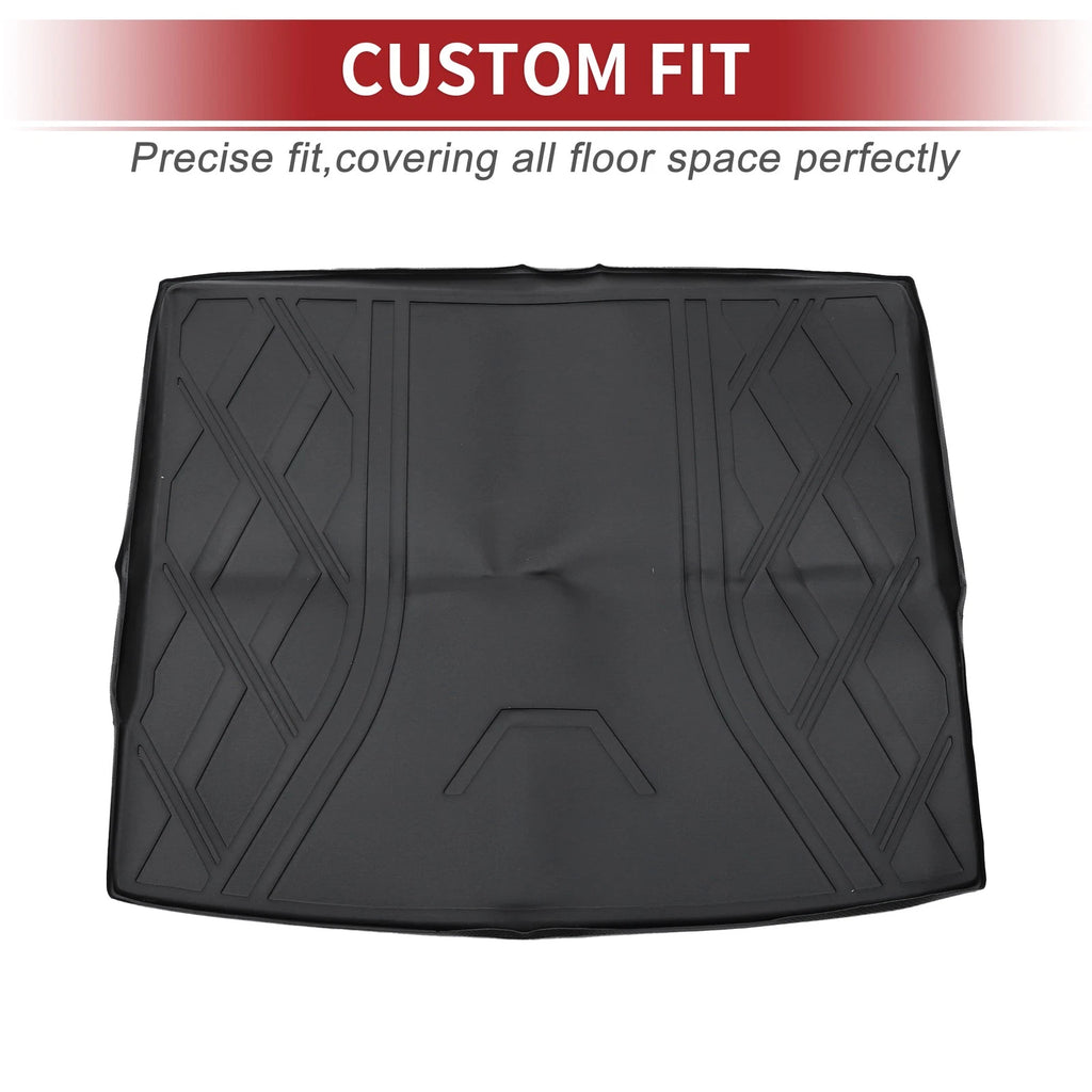 Cargo Liner Rear Trunk Mat for Audi Q3 (2019–2023) TPE Diamond Pattern