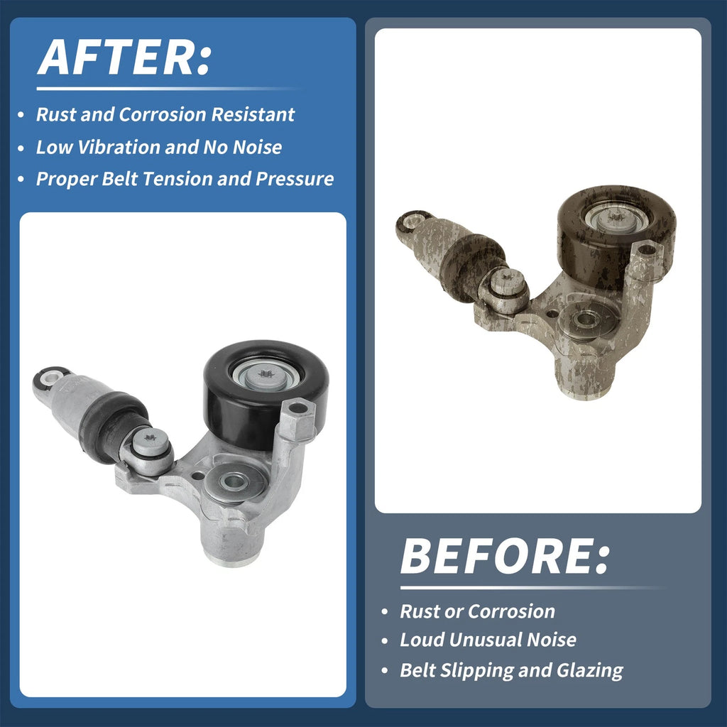 Belt Tensioner for Honda Civic (2017–2024) No. 31170RPYG01 Metal 1 Pc