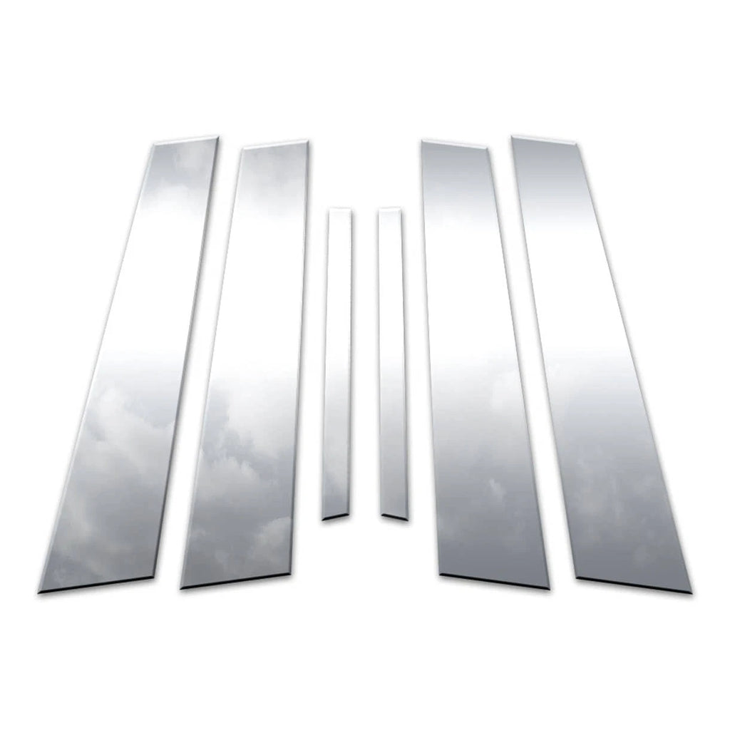 Diamond Grade 6pc Stainless Steel Pillar Post Covers for 2019-2024 Kia Stinger