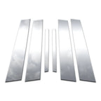 Diamond Grade 6pc Stainless Steel Pillar Post Covers for 2019-2024 Kia Stinger