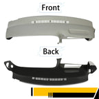 Molded Dash Cover Overlay for Chevy GMC C/K1500 Suburban (1997–1999) Grey