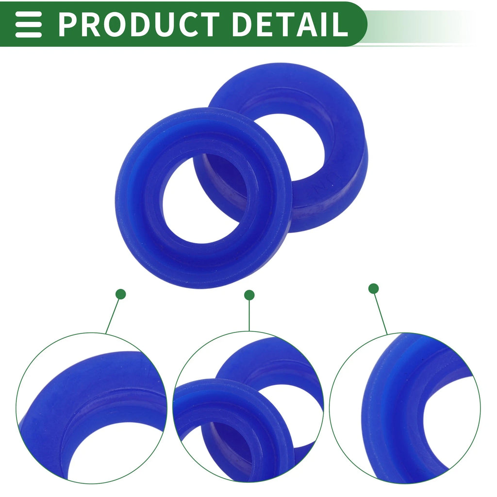 Set of 10 Oil Seal Ring 12x20x6mm for Rotary Shaft (High Pressure)