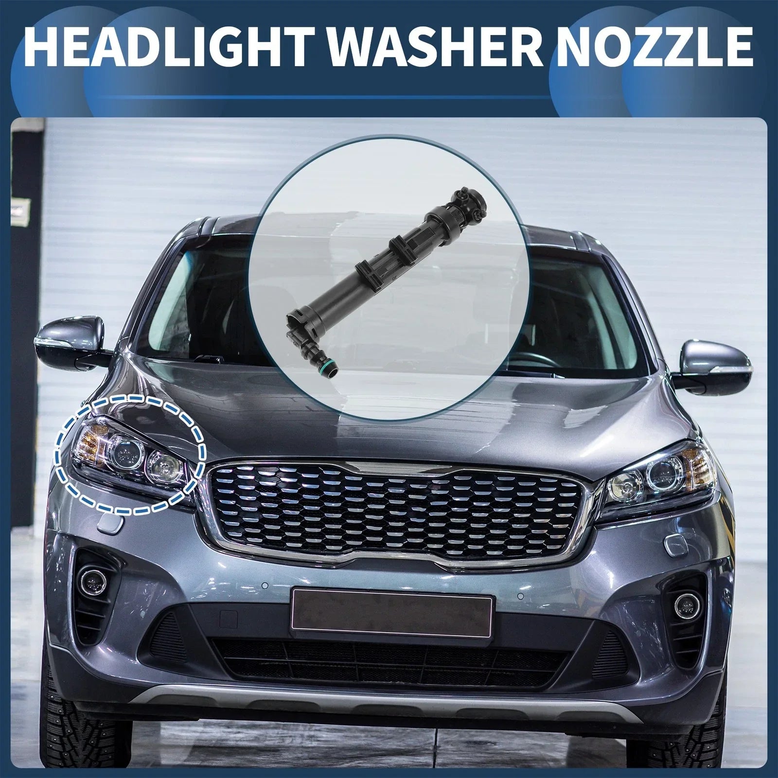 Headlight Washer Nozzle for Mercedes-Benz ML350 (2012-2015)