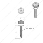 Dash Panel Screws Green Jewel Chrome Set for Kenworth (2000–2022)