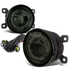 3.5" Round Aluminum Housing Smoked 5W LED Fog Light Lamp + Mount for