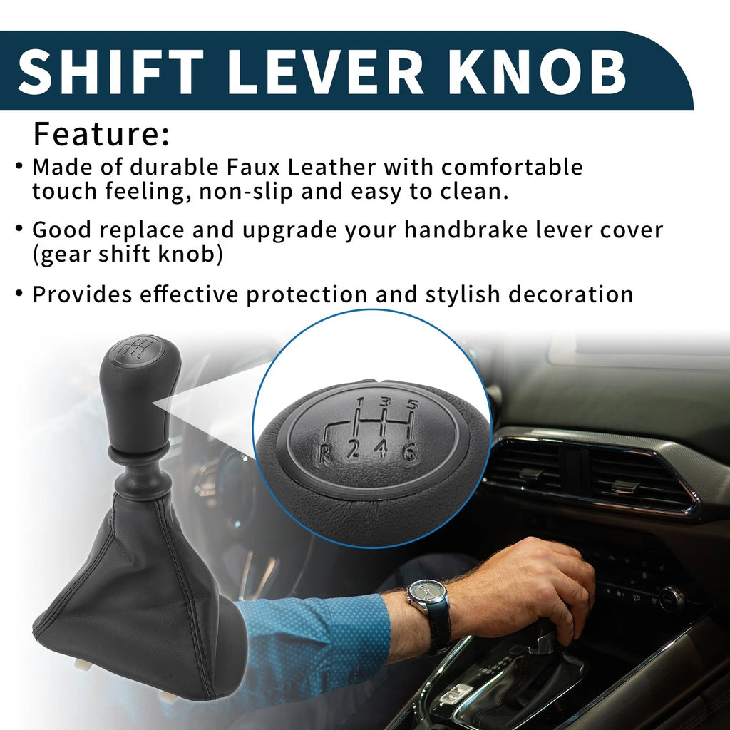 6 Speed Gear Shift Knob with Cover for Mercedes-Benz Vito (2003–2020)
