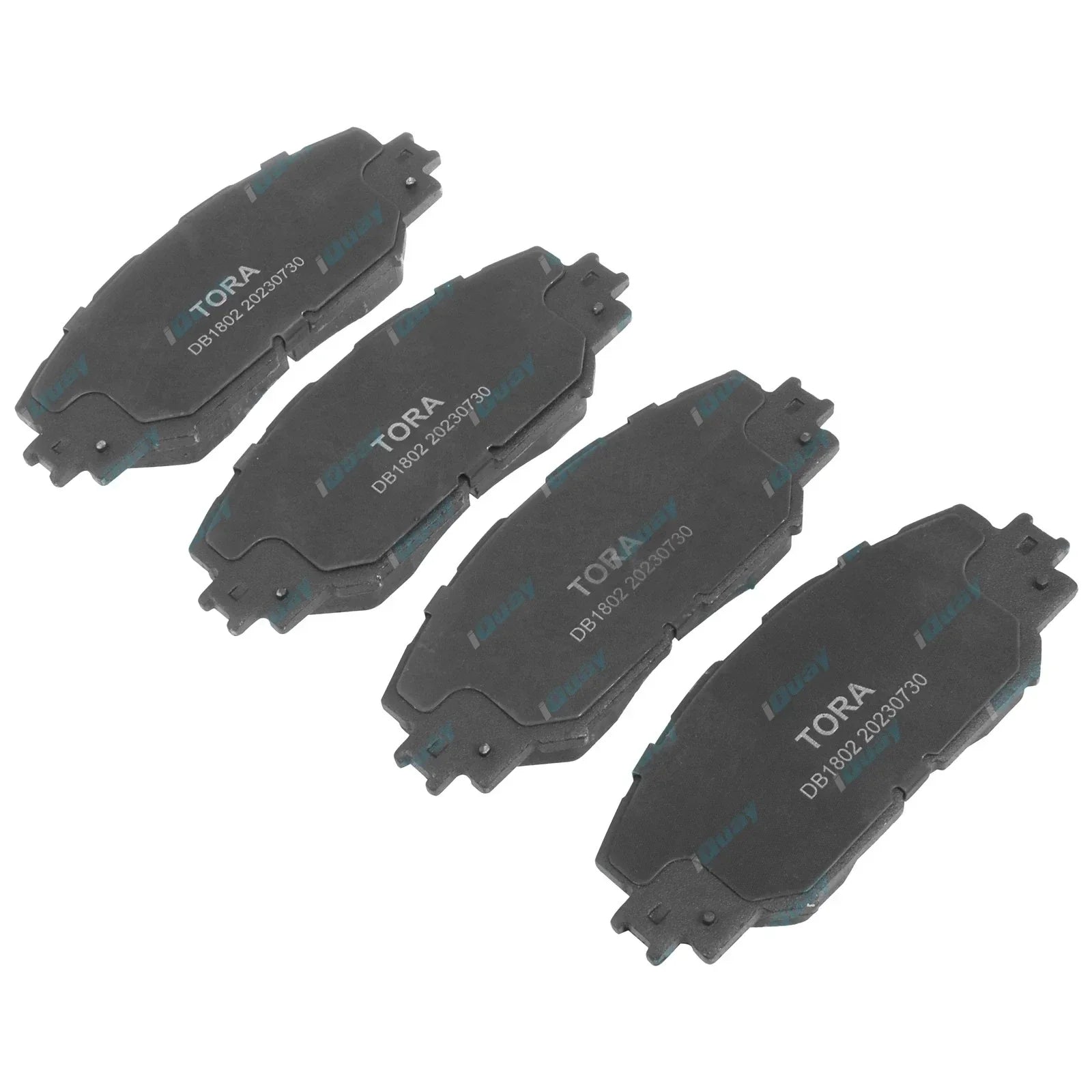Front Disc Brake Pad Set for Toyota Rukus 2.4L 2AZ-FE (2010-2016)