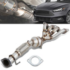 Front Center Catalytic Converter Exhaust Piping for Ford Focus (2012–2018)