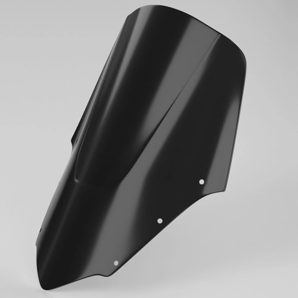 Double Bubble Windshield for Yamaha FZ1 FZ1S (2006–2015) Black U8