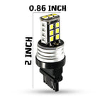 HID 6000K White Max LED Backup Reverse Light Bulb for Ford Mustang (2015-2019)