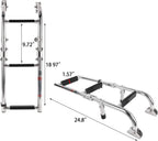3 Step Stainless Steel Boat Ladder for Pontoon