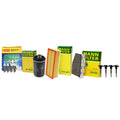 Set of 4 Mann Filters & 4 Denso Iridium Power Spark Plugs for Audi VW