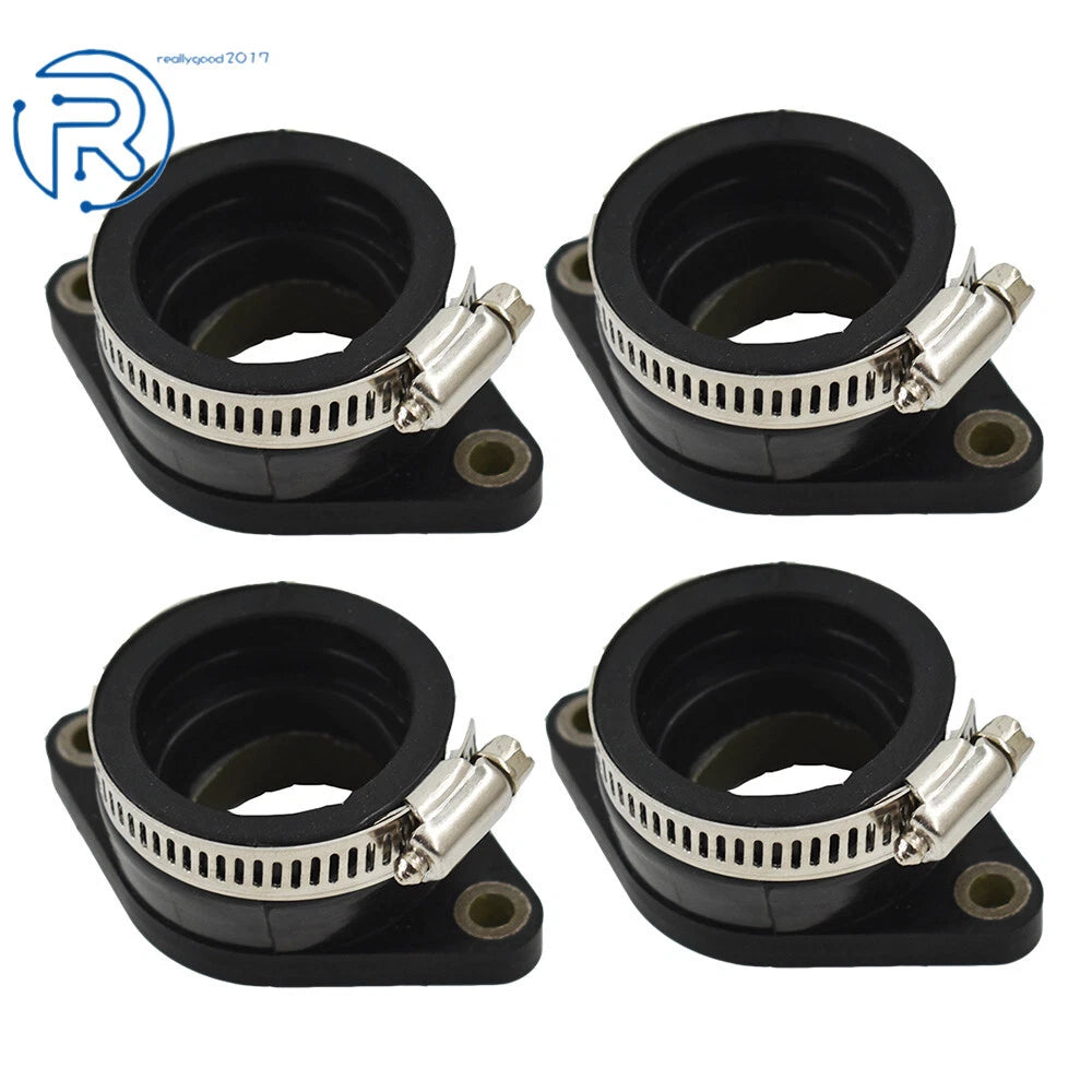 Set of 2 Carb Intake Manifold Boots for Suzuki GS850 (1980–1983)