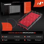 Engine Air Cleaner Filter Box with Air Filter for Nissan Versa (2007-2012)