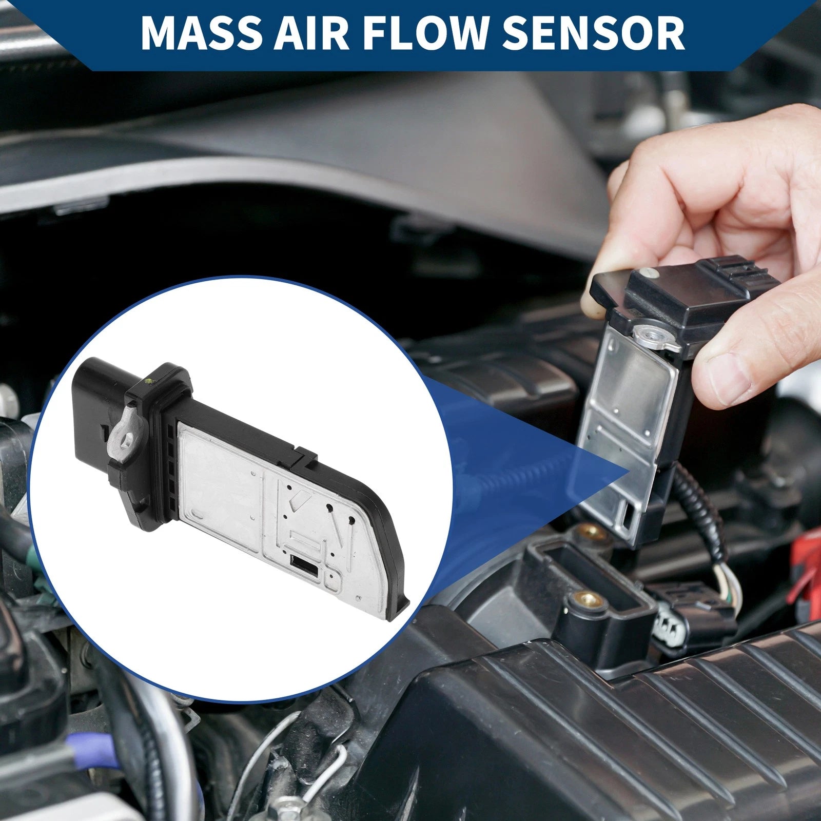 Mass Air Flow Sensor 06F906461A for Audi A4 (2003–2006)