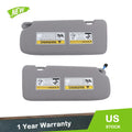 Sunvisor Pair with Lights and Mirror for Honda CR-V (2017–2022)
