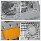 LED DRL Bar J-Halo Headlights for Chevy Silverado/Avalanche (2003–2006)