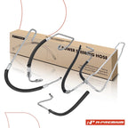 Set of 4 Power Steering Pressure & Return Line Hoses for Chevy Express (2003–2023)