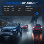 Driver Side Mirror Glass Replacement for Ford F-150 (2004-2010)