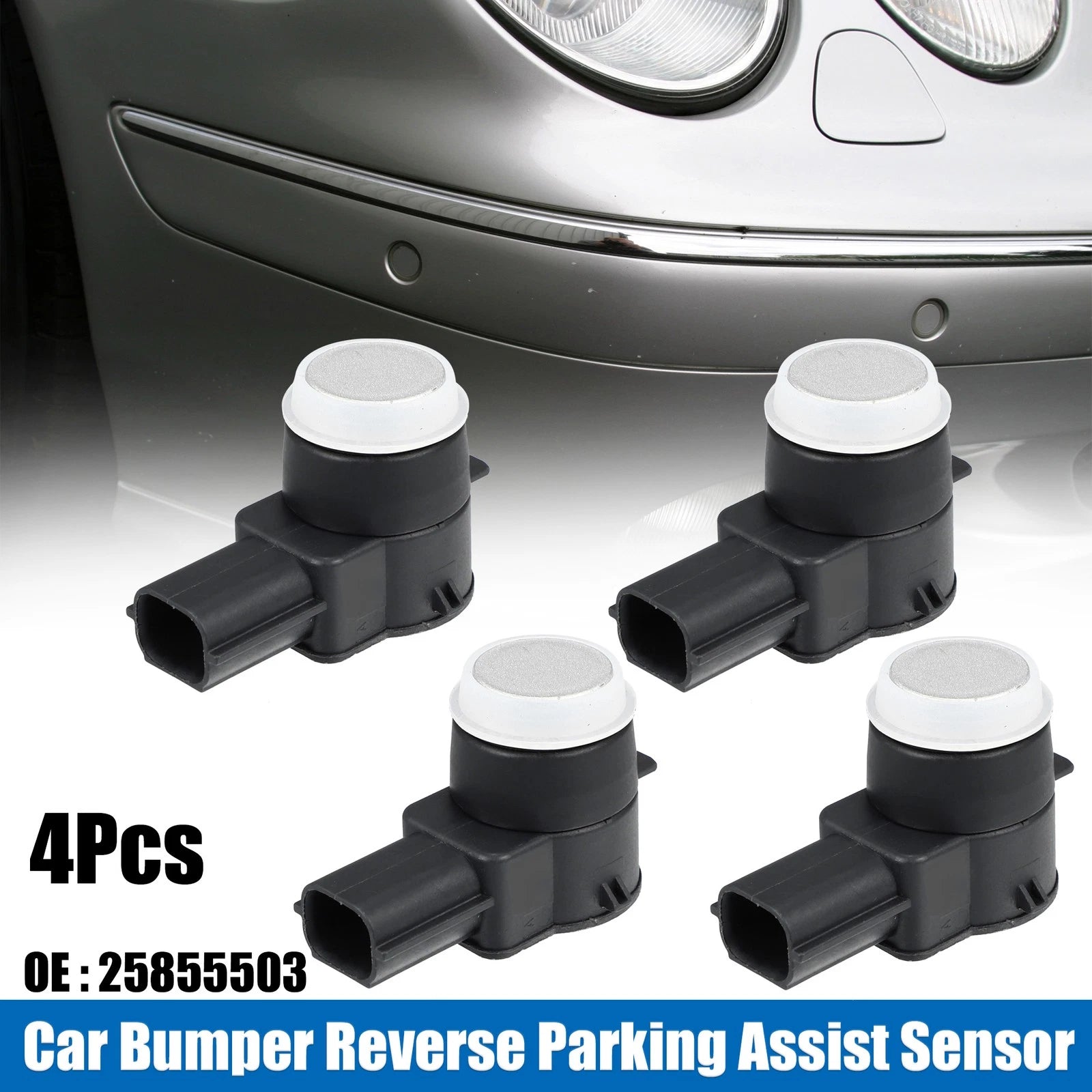 Set of 4 PDC Reverse Parking Assist Sensors 25855503 for Dodge Ram 