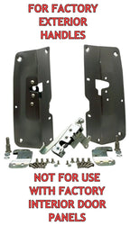Bolt-In Bear Claw Door Latches Kit for 1955-1959 Chevy Truck AFM Door