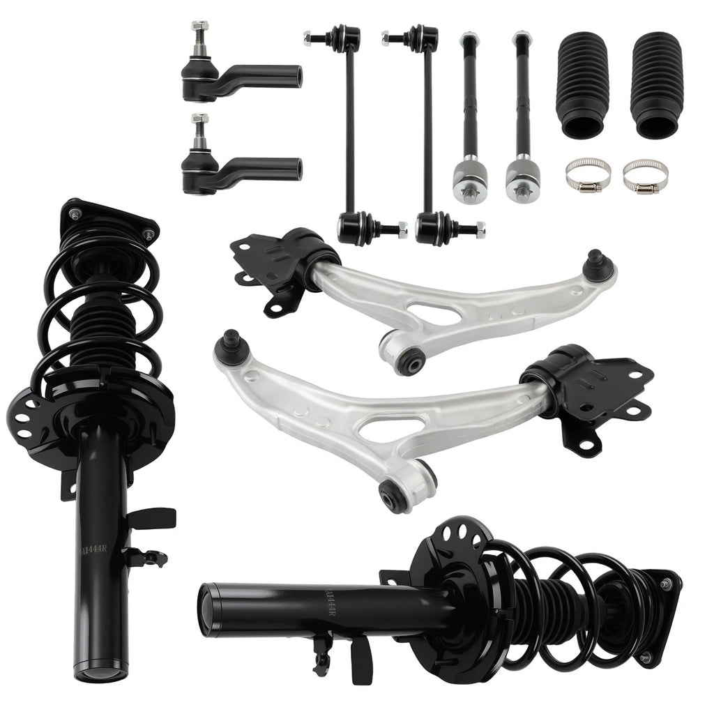 Front Strut Control Arms Sway Bar for Ford Focus (2013–2018) 2.0L 1.0L