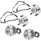 Set of 4 Wheel Hubs for VW (Front & Rear)