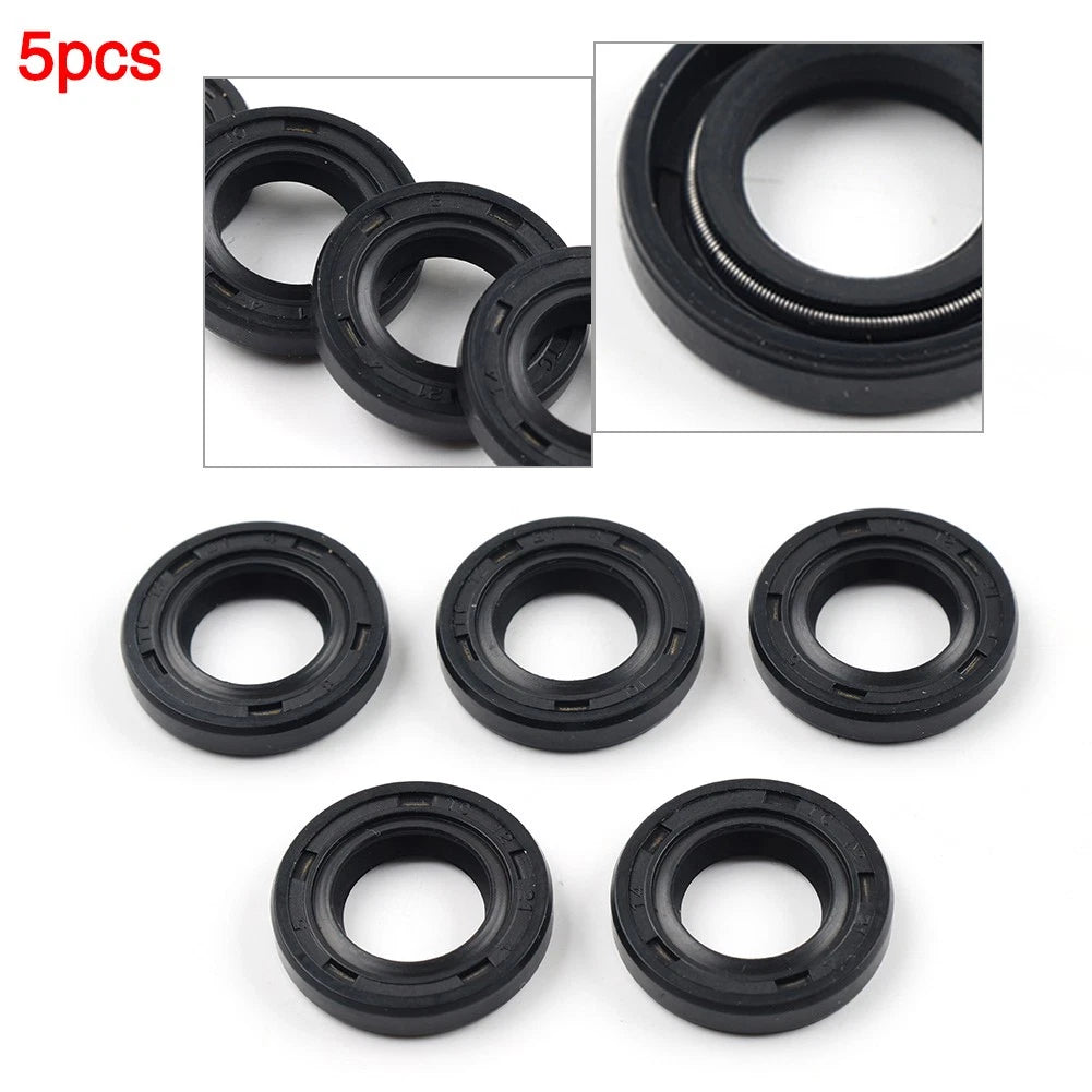 5Pcs Oil Seal Shift Shaft for Yamaha YZ85 TTR125 Blaster 200 (2001–2023) 93101-12173-00