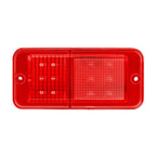 Front Red LED Side Marker Lights Pair for 1968–1972 Chevy GMC Truck