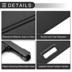 Retractable Cargo Cover for Mitsubishi Outlander (2008–2012) Carbon Fiber Black