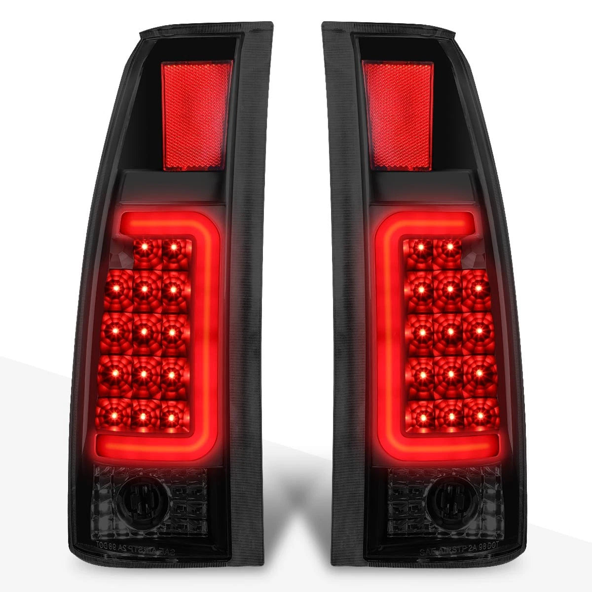 Full LED 3rd Tail Brake Light with Cargo Lamp for Silverado/Sierra (1999–2007)