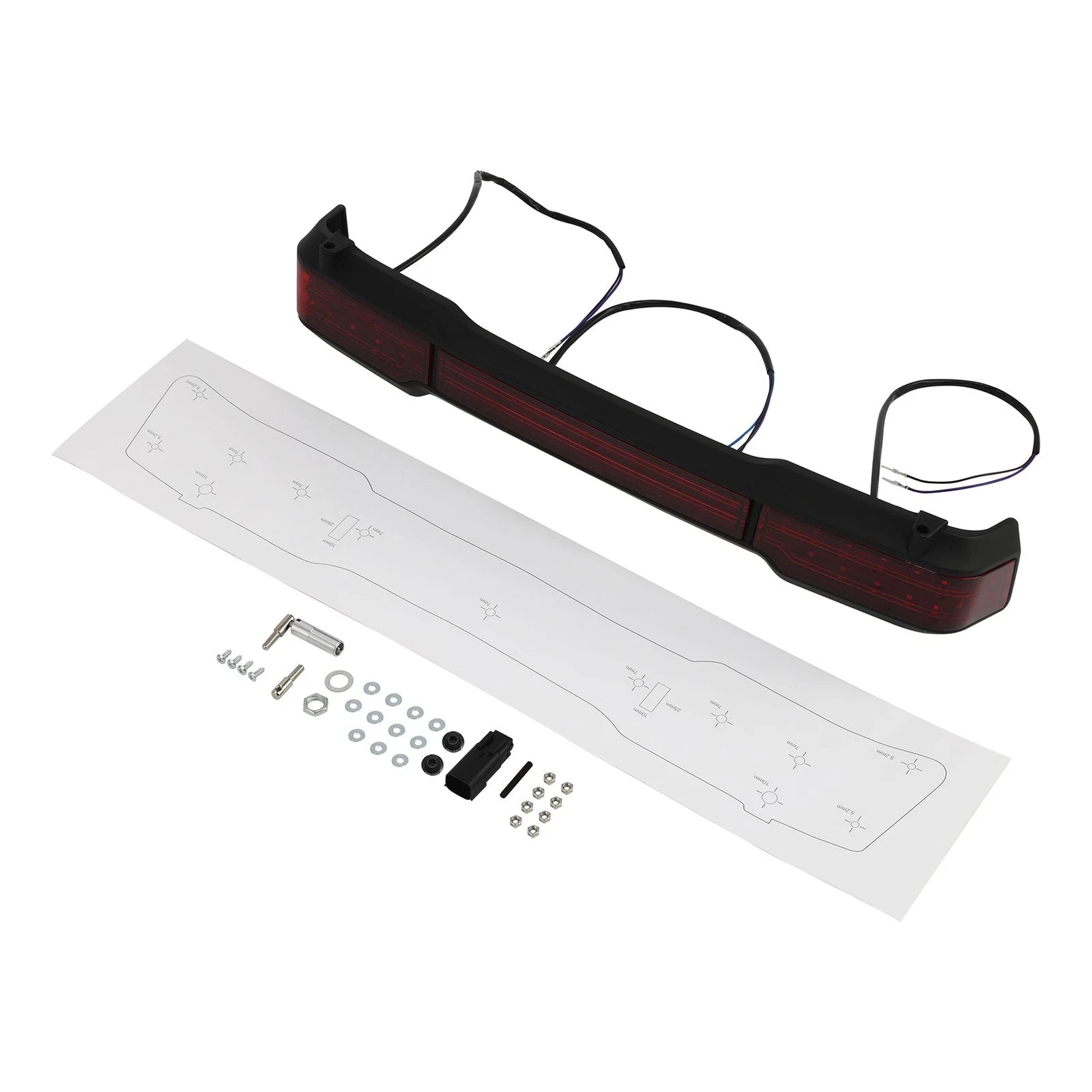 LED Brake Turn Tail Light Lamp Kit for Harley Touring (1997–2008)