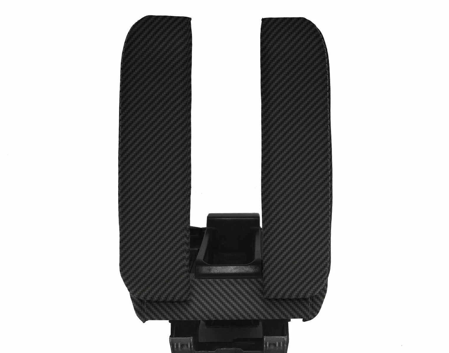Console Lid Armrest Cover for BMW E38 (1995–2001) Carbon Fiber Black