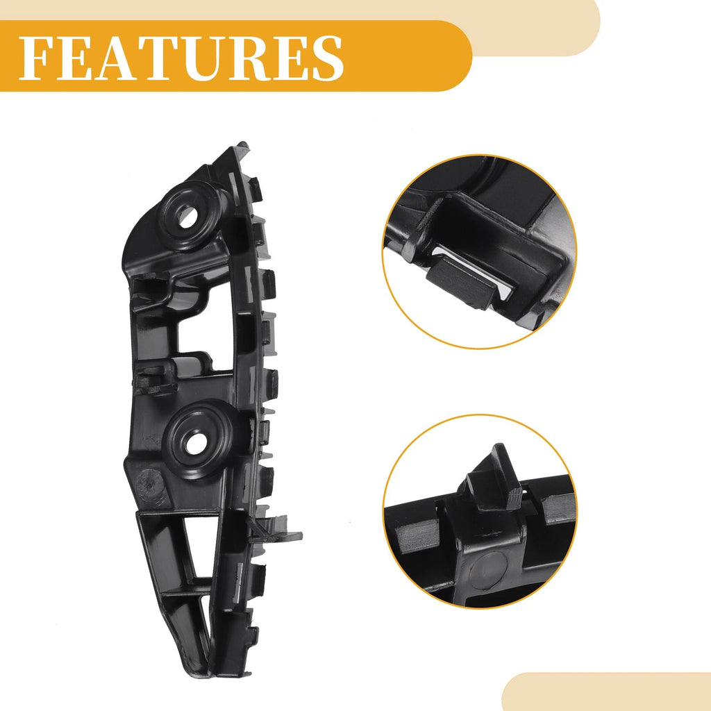 Set of 2 Front Bumper Support Brackets for Volkswagen Jetta (2015–2018)