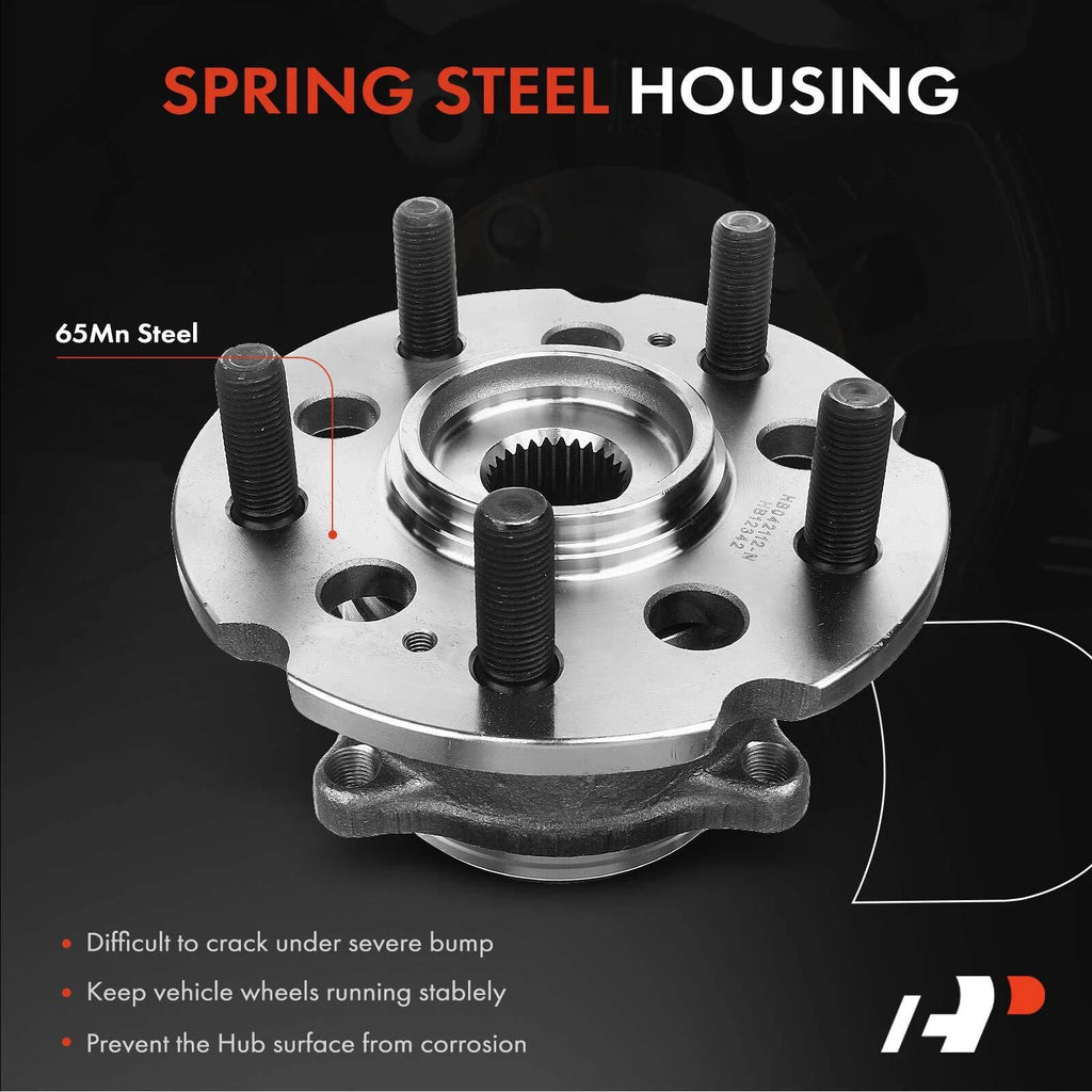 Rear Wheel Hub & Bearing Assembly for Honda Pilot Acura MDX ZDX (2003–2021)